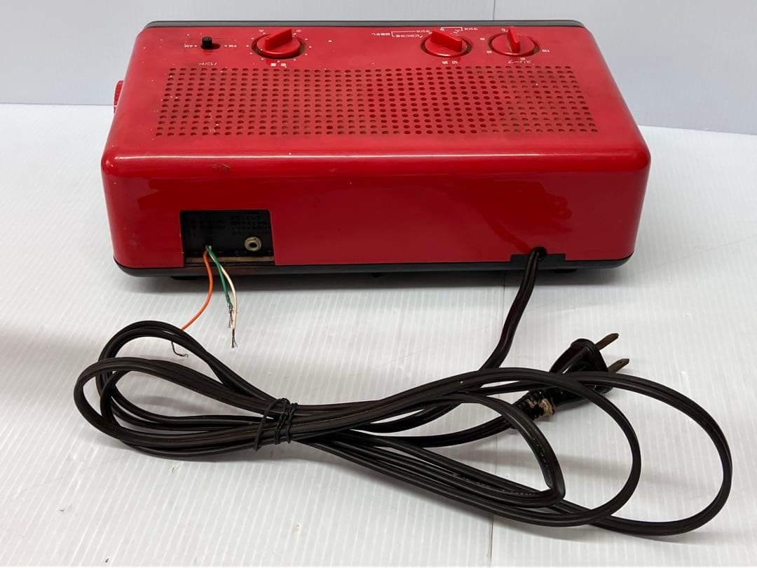 【National/ナショナル】パタパタ時計 ラジオ 昭和レトロ RC-6035