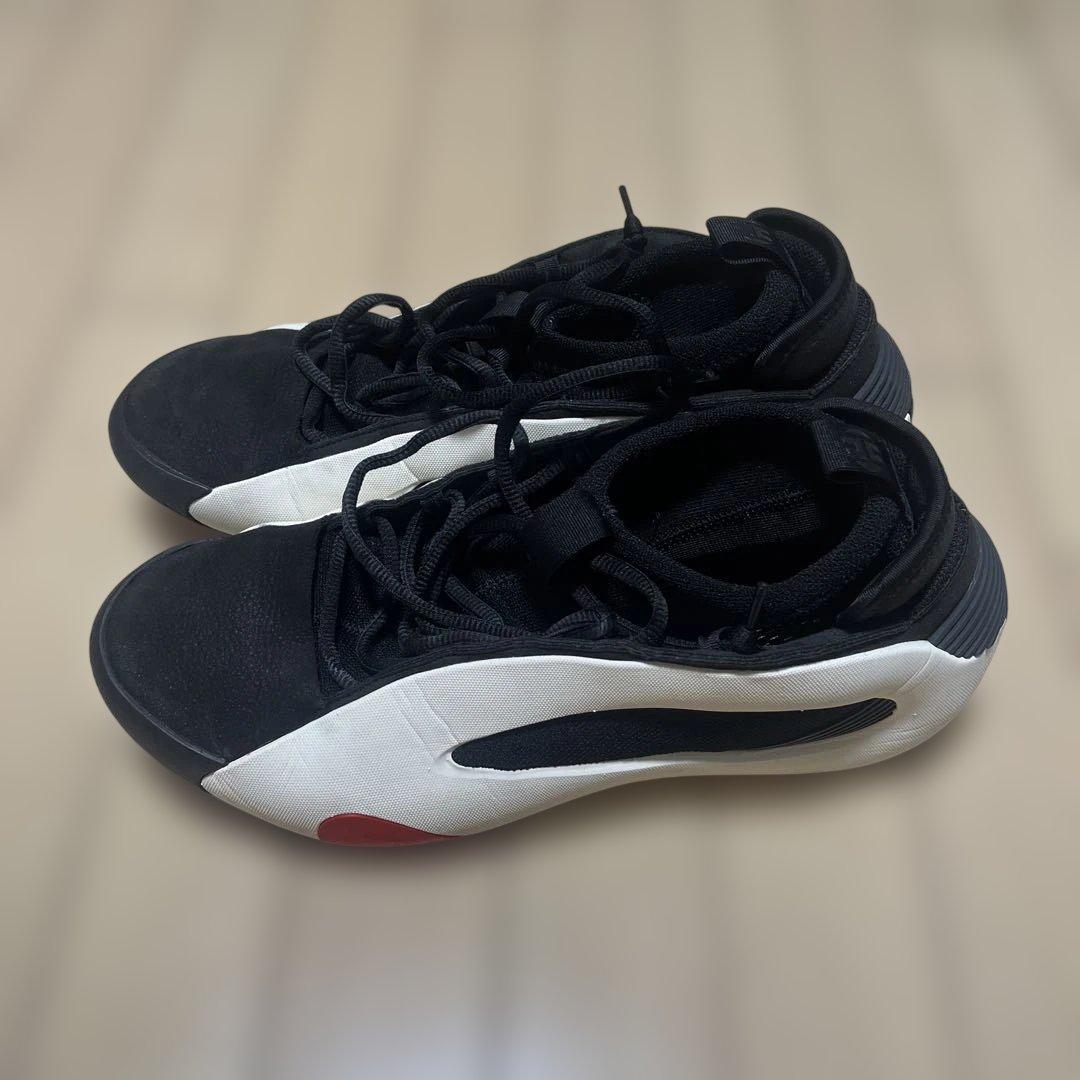 adidas ハーデン8 バスケットボールシューズ 黒/白 ハイカット