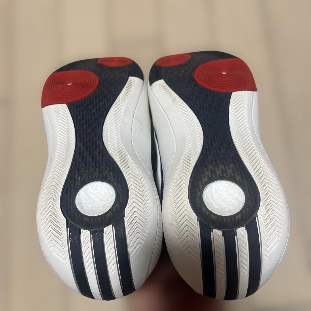 adidas ハーデン8 バスケットボールシューズ 黒/白 ハイカット