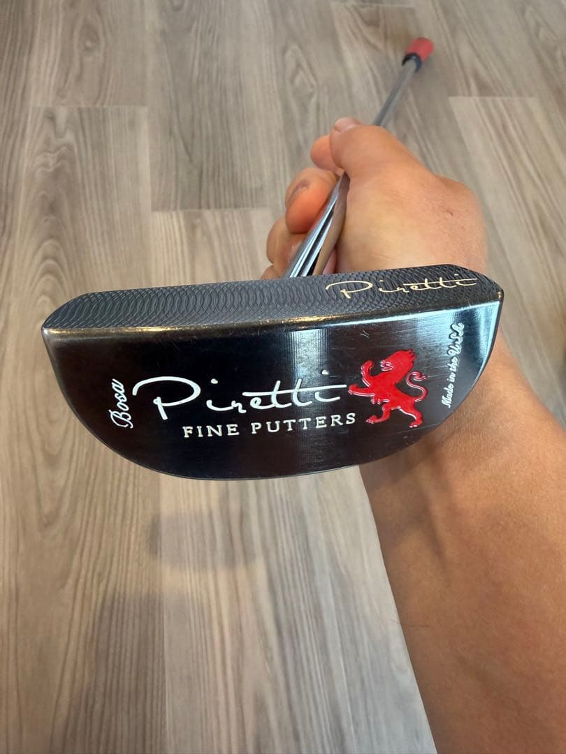 Piretti Fine Putters パター 赤グリップ