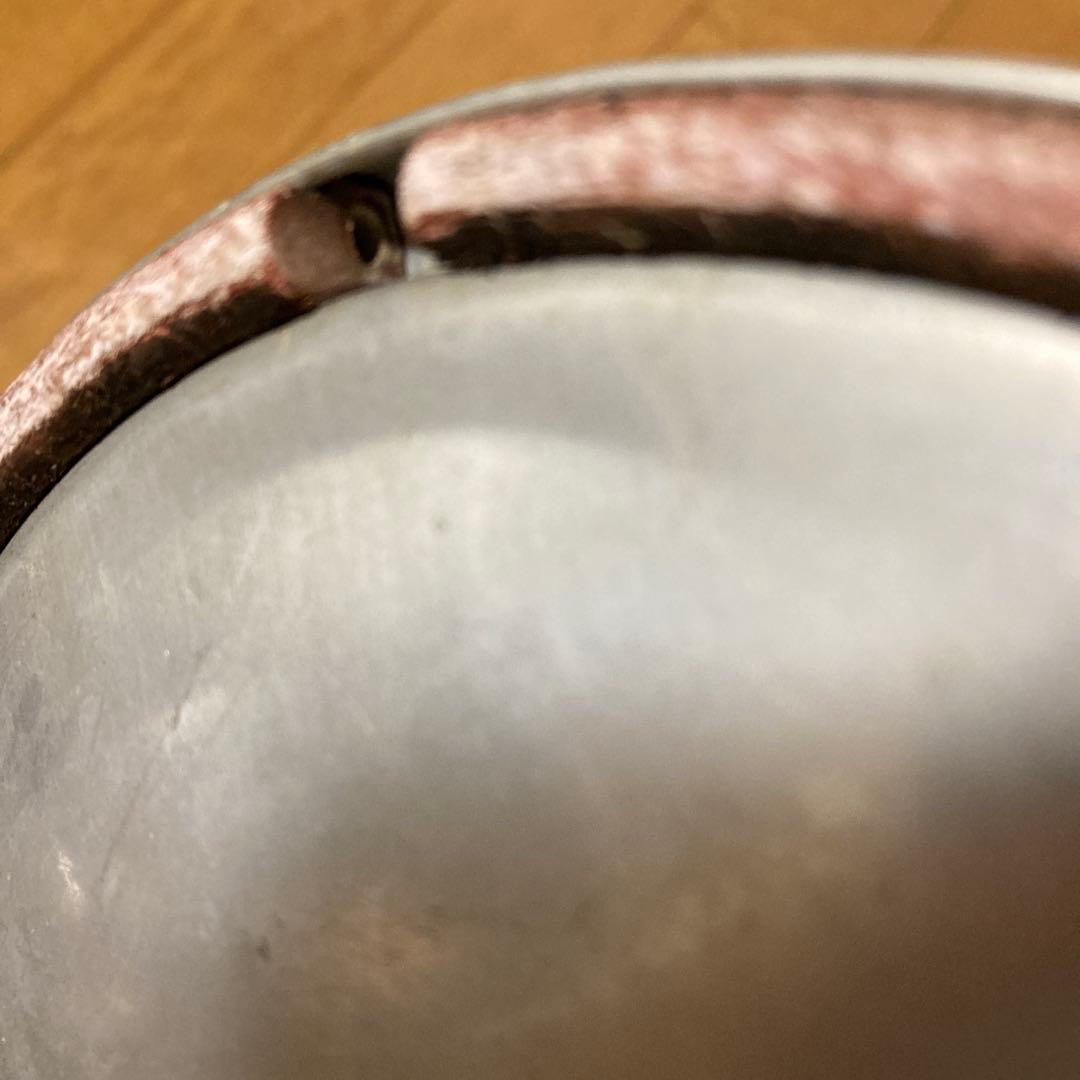 味の素　レトロ　アルミ製？桶　ヴィンテージ桶