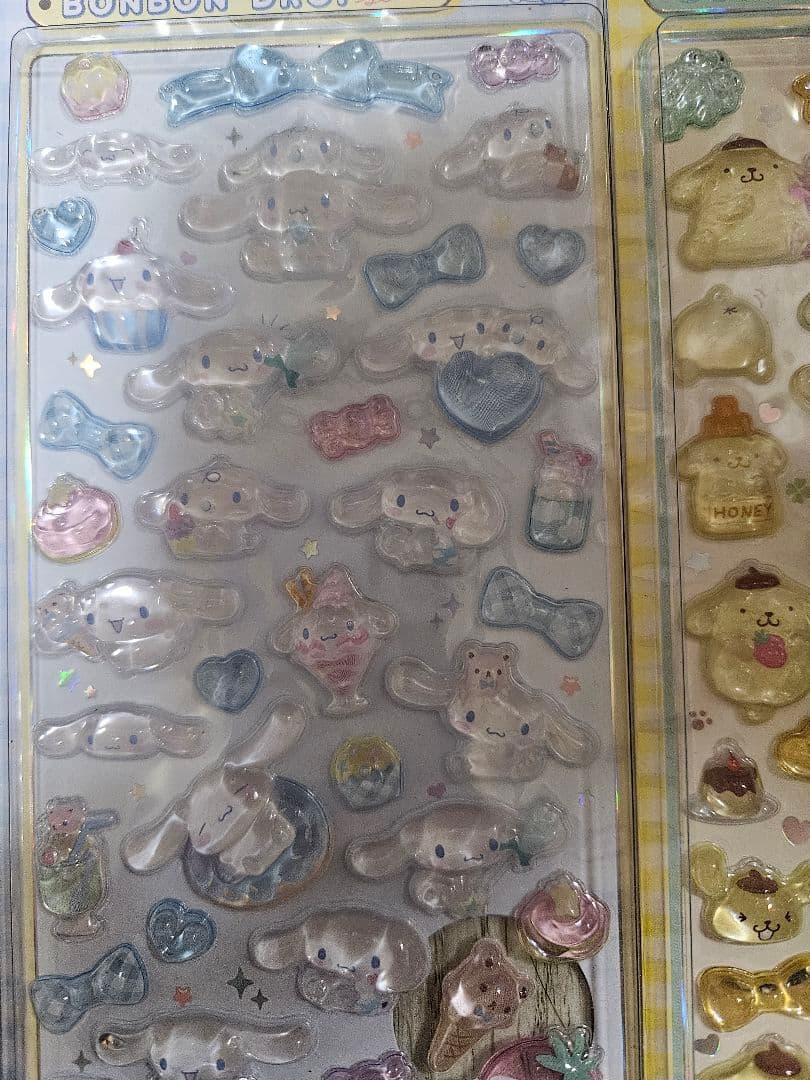 【正規品】サンスター サンリオ ボンボンドロップシール 6種♡