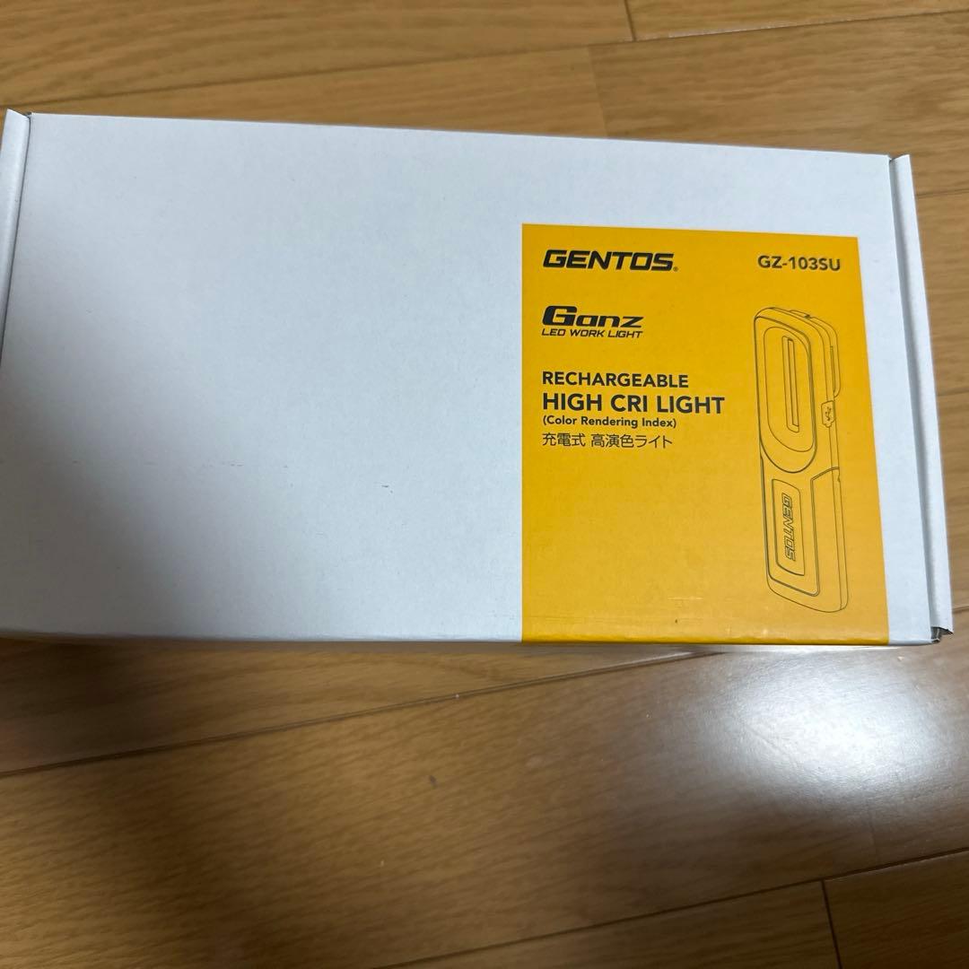 【新品 未使用】GENTOS LEDライト GZ-103SU ジェントス