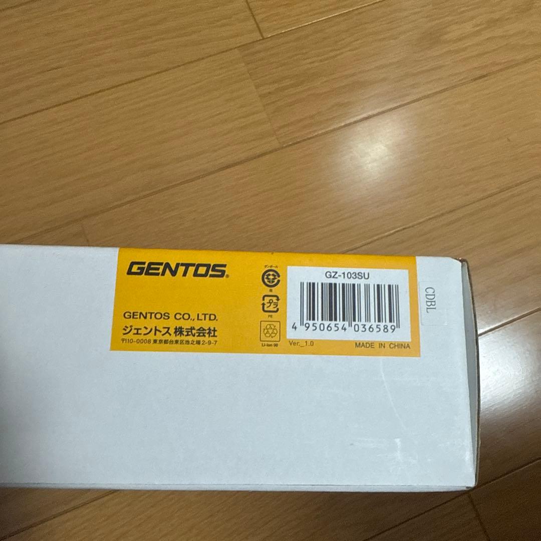【新品 未使用】GENTOS LEDライト GZ-103SU ジェントス