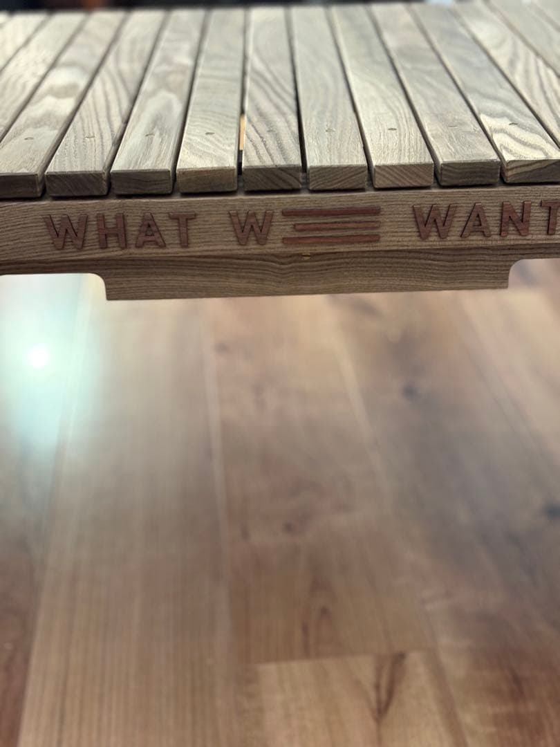 WHAT W = WANT神代エクステンションテーブル