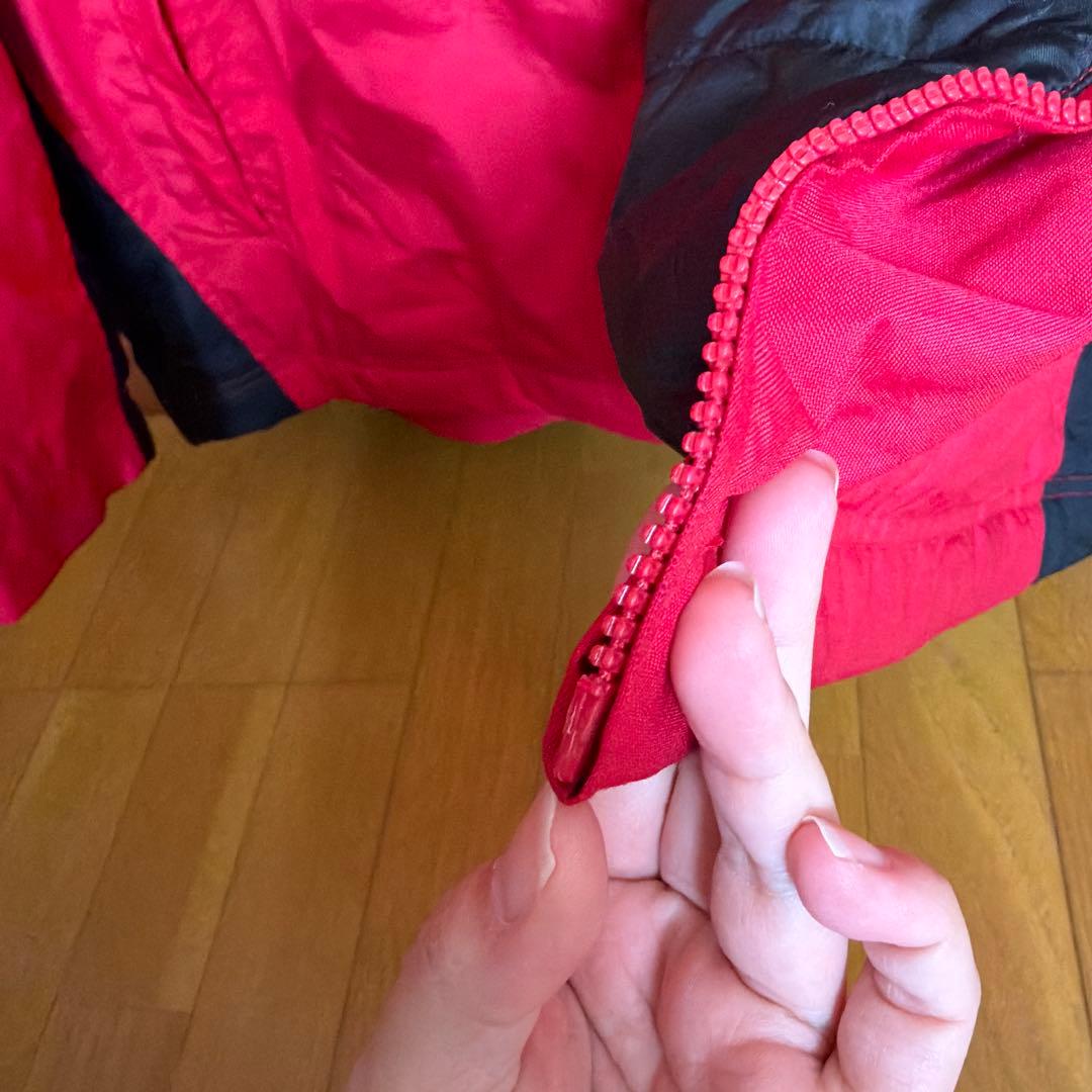Nike 赤 ベンチコート Lサイズ
