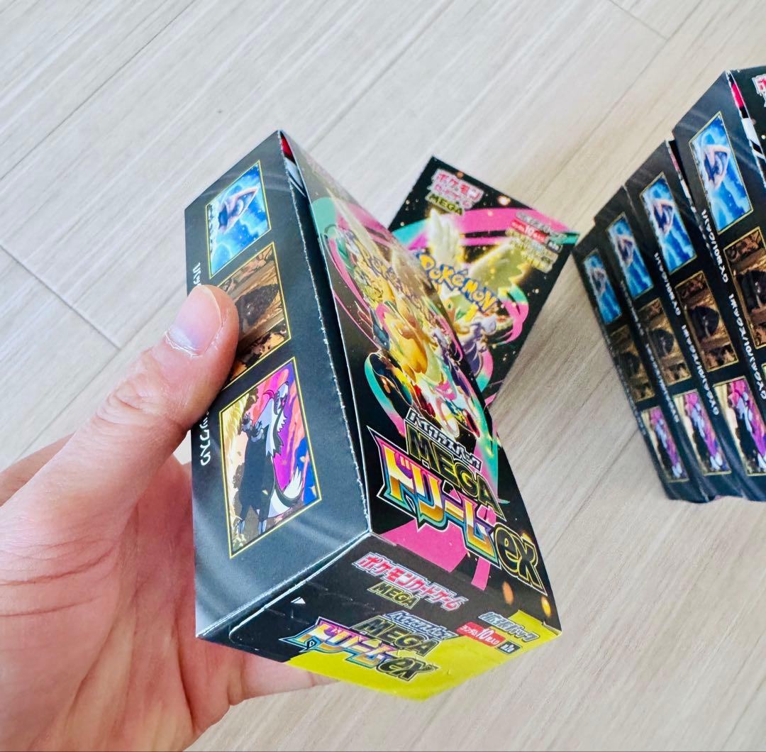 ハイクラス ポケモンカードゲーム　シュリンクなし　MEGAドリームex 7BOX