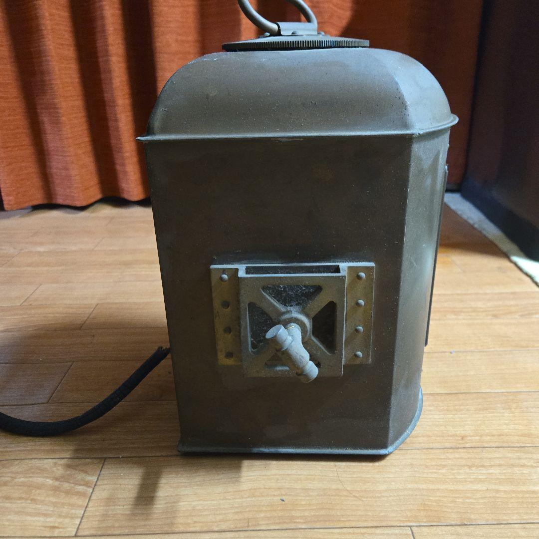 レトロ 　船舶用赤いランタン　マリンランプ