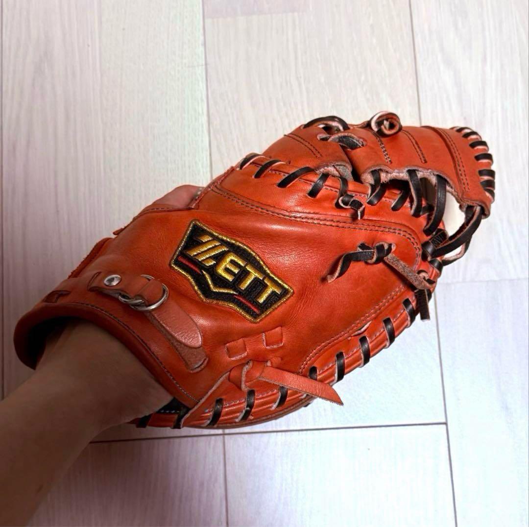 ZETTプロステイタス軟式キャッチャーミット