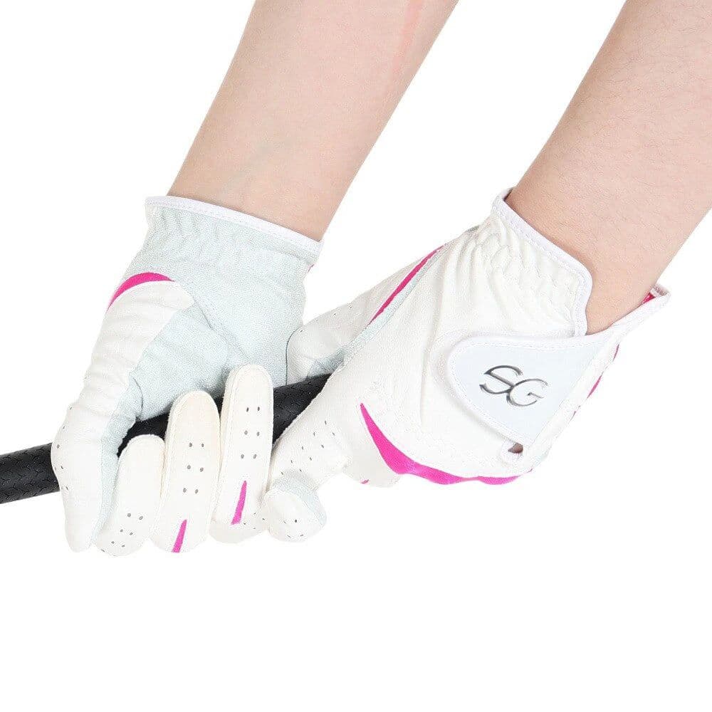SEVGOLF2色組 サイズ20 両手用合皮グローブ SEVG-GL004LW