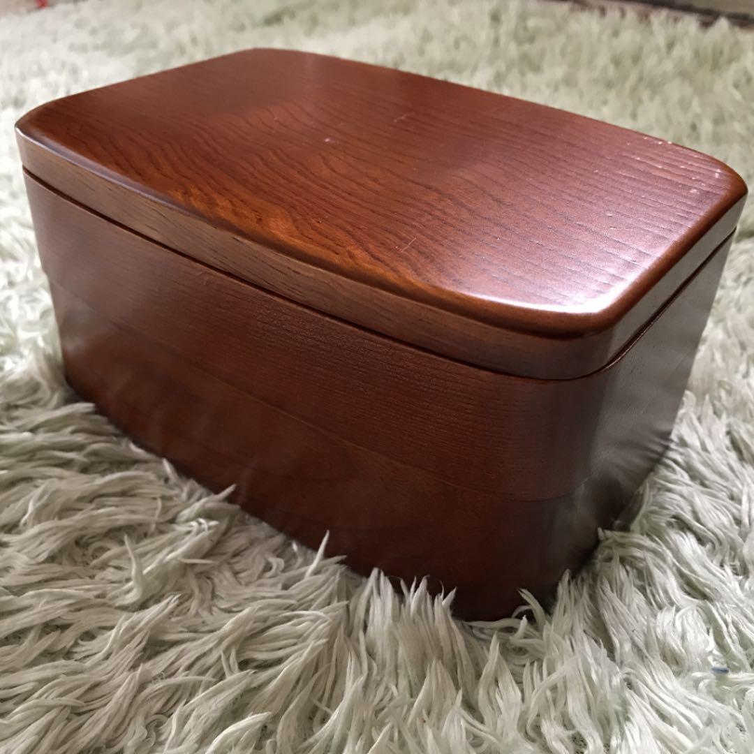会津漆器　2段お弁当箱