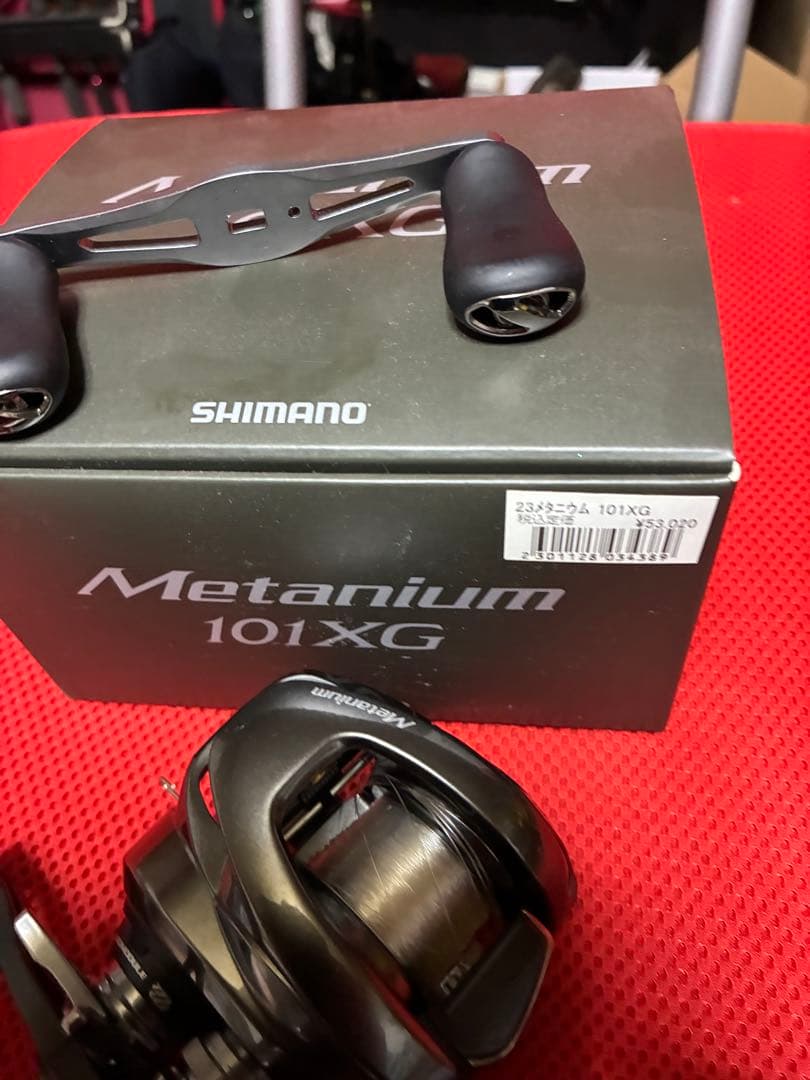 SHIMANO nium 101XG バリアルハンドル100ブラック