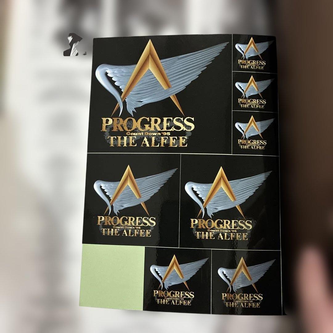 THE ALFEE PROGRESS COUNT DOWN '95パンフレット