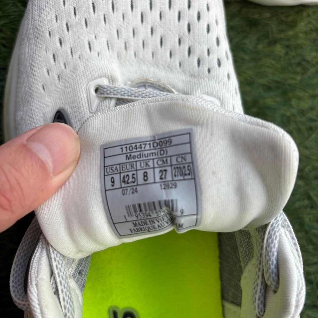 BROOKS GlycerinMax 27.0cm ホワイト/イエロー