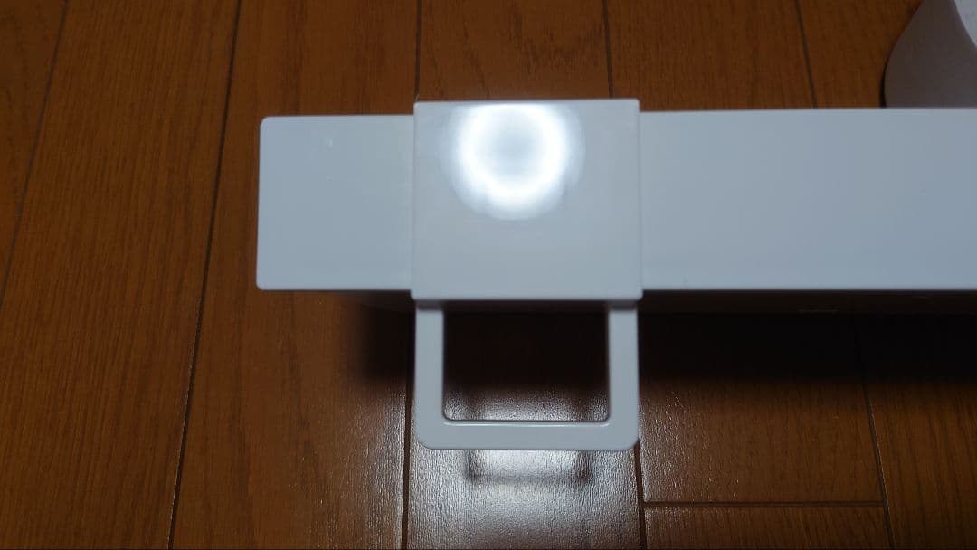 三面鏡トレイ、ティッシュ用ストッパー