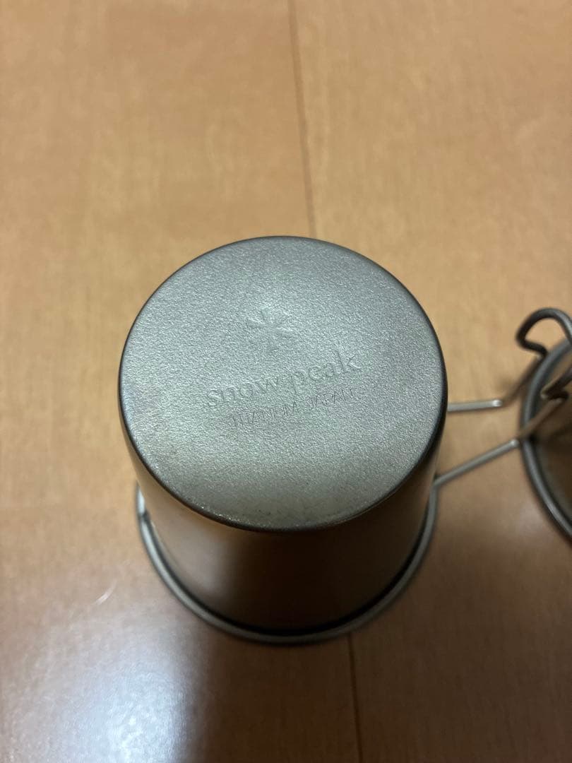 廃盤品　スノーピーク チタンカップ　No.2 2個セット