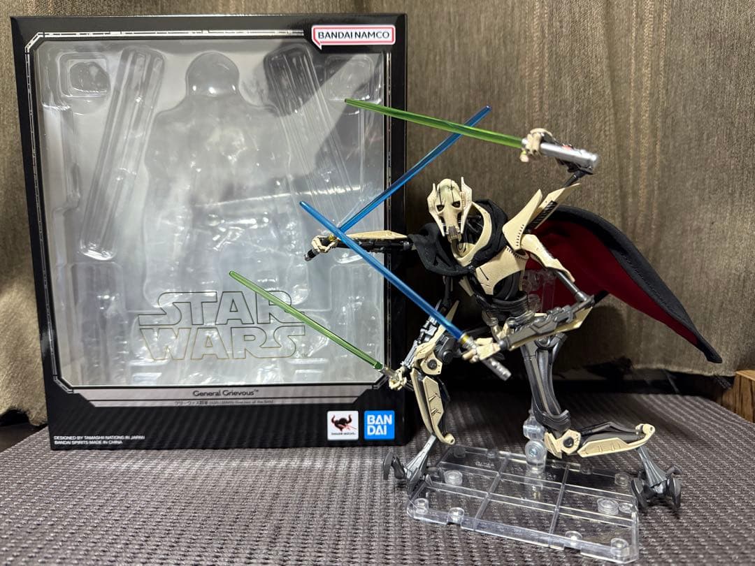 S.H.フィギュアアーツ グリーヴァス将軍 スターウォーズ 美品