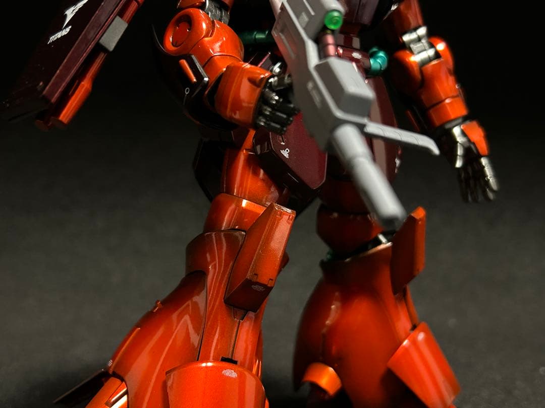 MGマラサイ　キャンディーグラデーション塗装完成品　LED電池付き