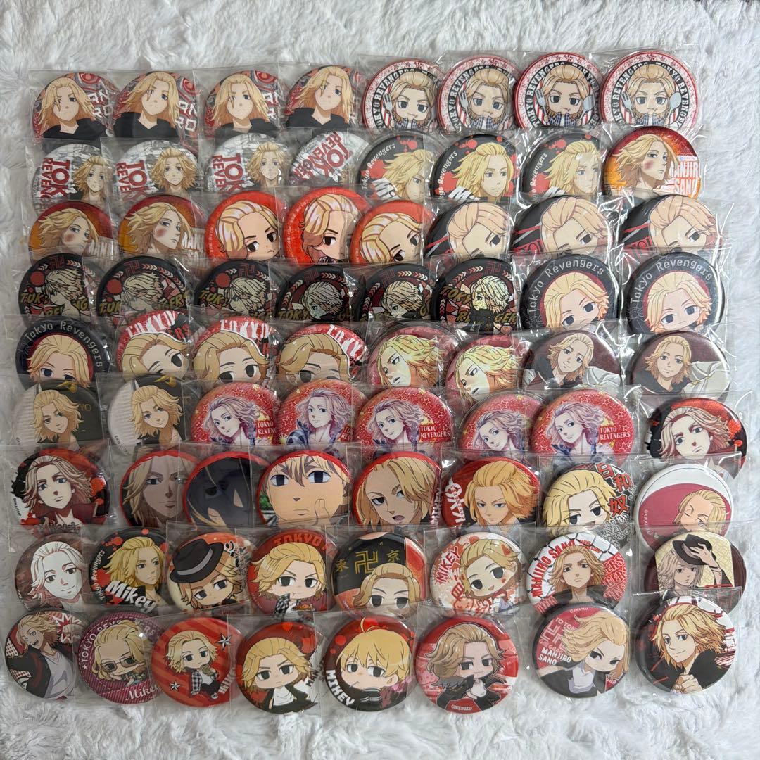 画像複数あり マイキー 佐野万次郎 缶バッジ アクスタ