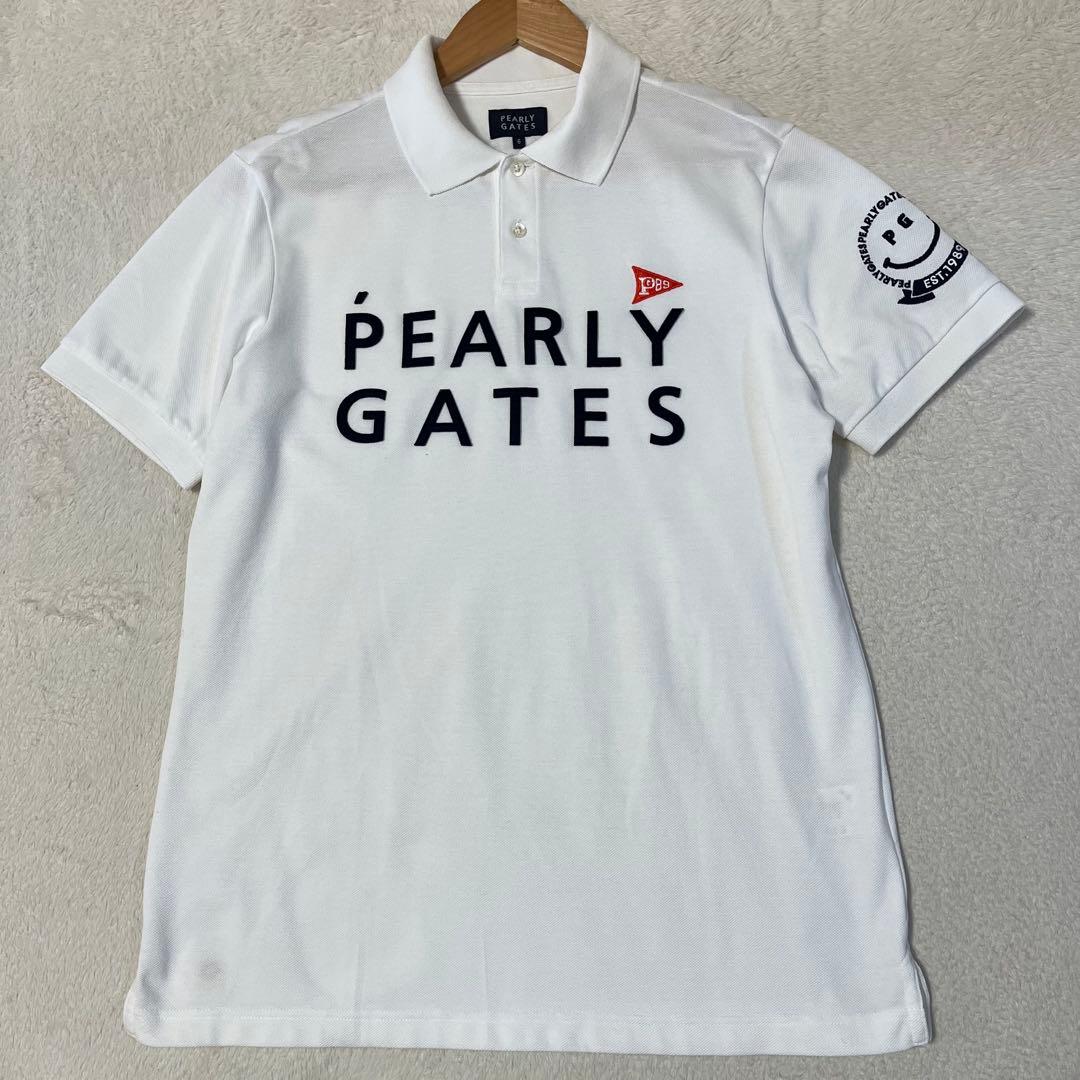 PEARLY GATES ゴルフ半袖ポロシャツ ［日本製］☆美品☆