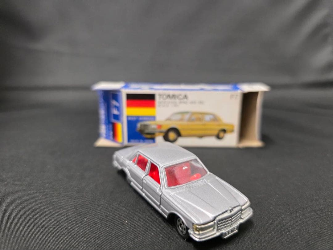 トミカ青箱F7メルセデス・ベンツ450ＳＥＬ(日本製)①輸出TC