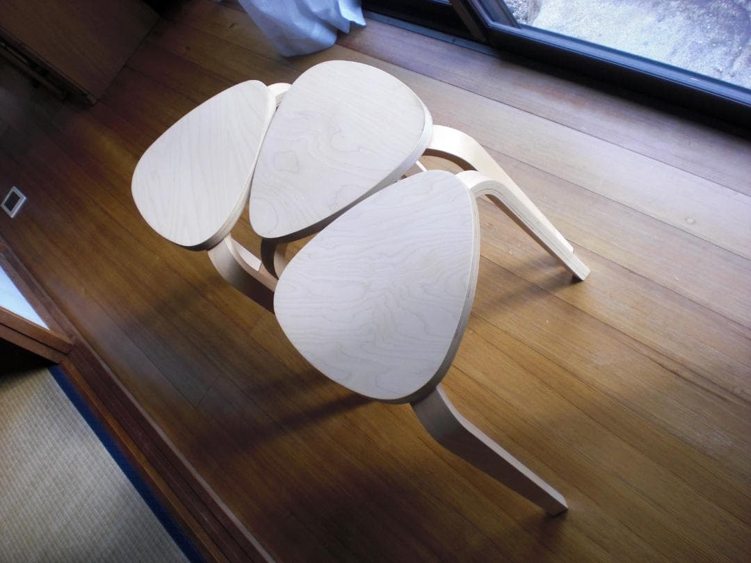 □□ ikea kyrre シルレ スツール 椅子美品 3脚セット □□