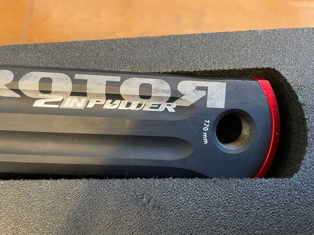 桃*郎様 ROTOR 2INPOWER パワーメーター 170mm MAS 中古