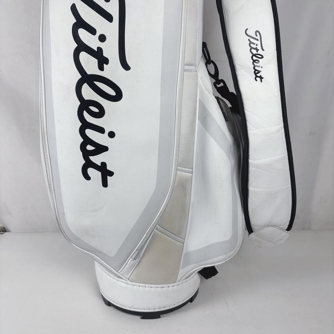 タイトリスト Titleist キャディバッグ ゴルフバッグ 5分割 ホワイト