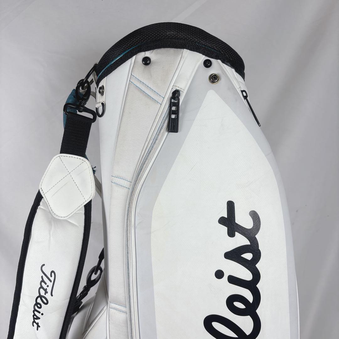 タイトリスト Titleist キャディバッグ ゴルフバッグ 5分割 ホワイト