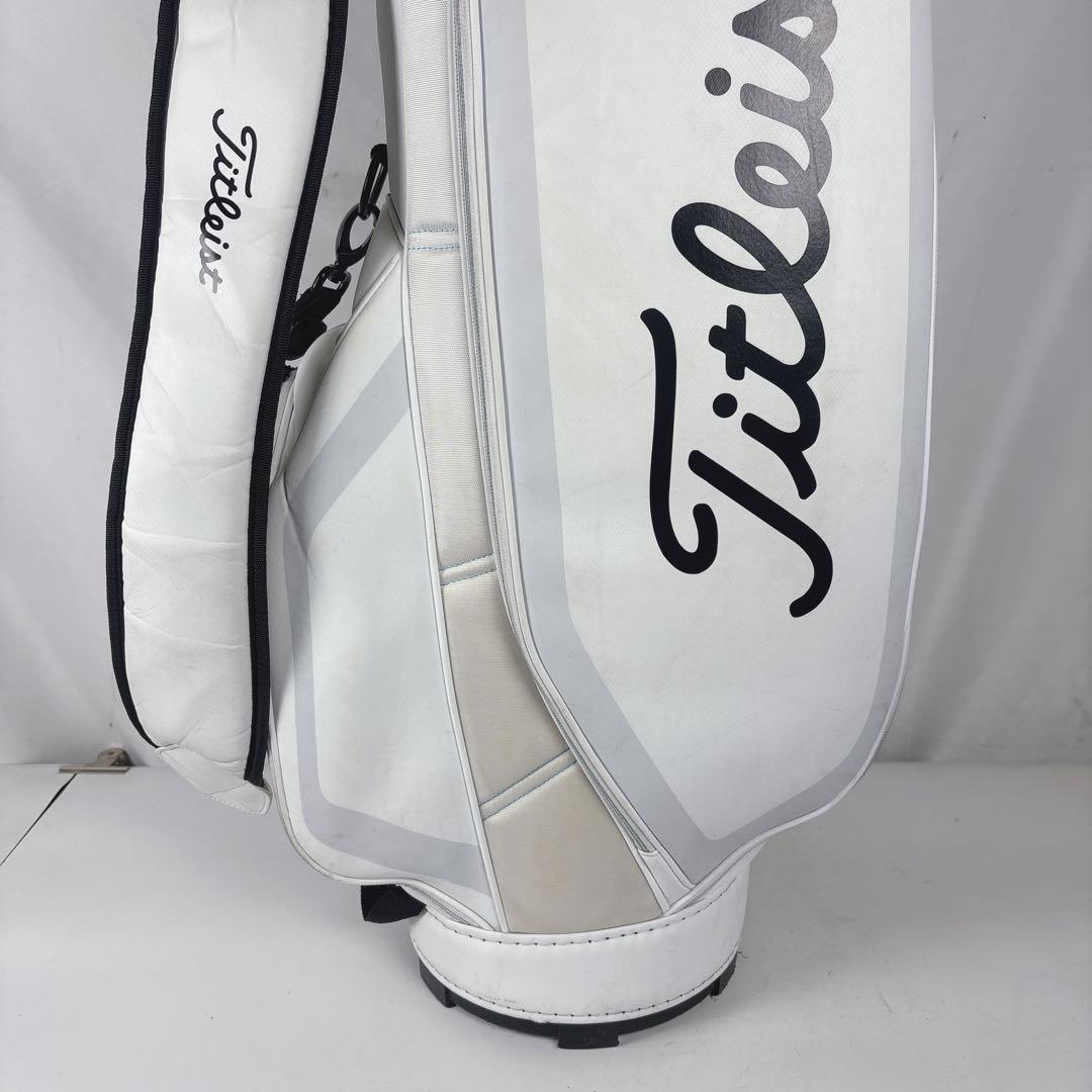 タイトリスト Titleist キャディバッグ ゴルフバッグ 5分割 ホワイト