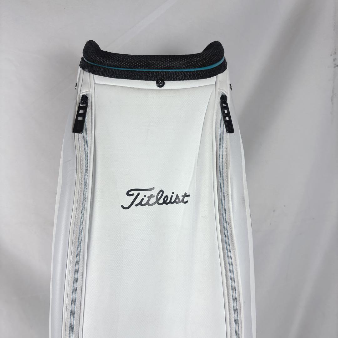 タイトリスト Titleist キャディバッグ ゴルフバッグ 5分割 ホワイト