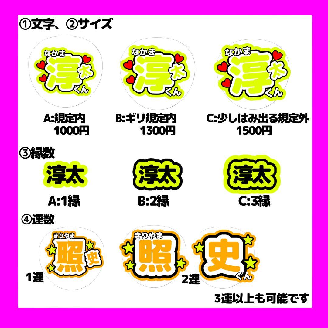 【ちゃちゃページ】団扇文字　うちわ文字　団扇屋さん　うちわ屋さん　オーダー