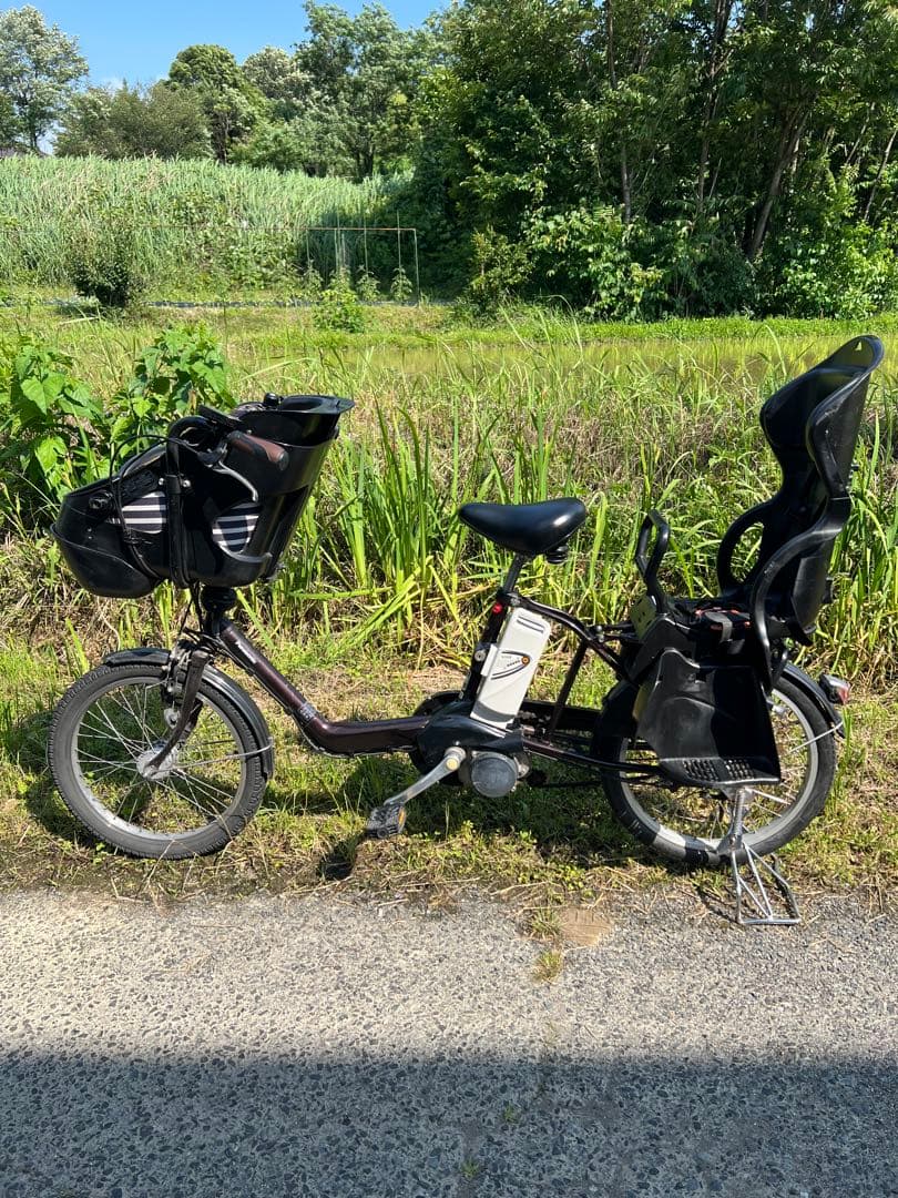 発送不可名古屋市内お届け無料20インチ3人乗り子供乗せ自転車サイクルママチャリ