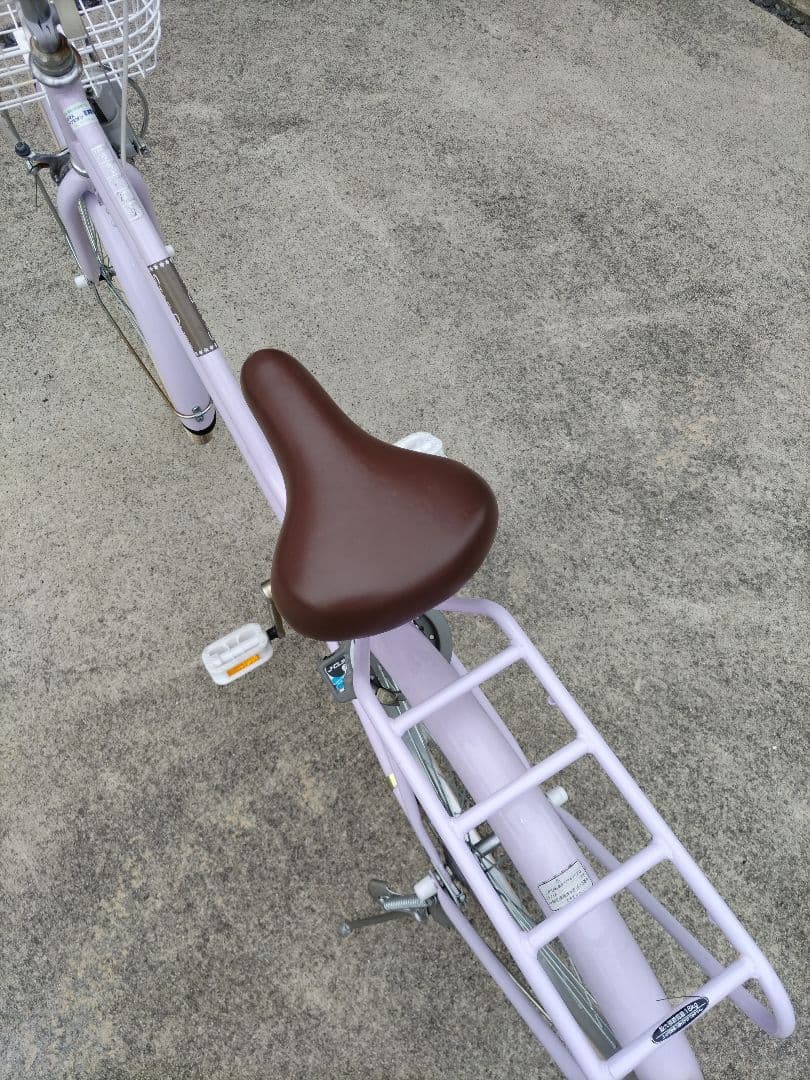 子供用自転車 ラベンダー色　22インチ