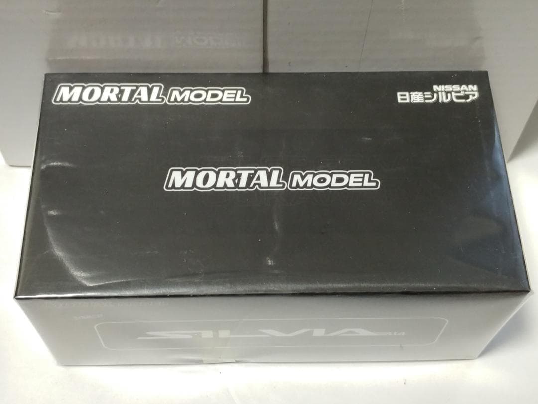 MORTAL 1/64 日産 シルビア S14 GT-SPEC V1 ブラック
