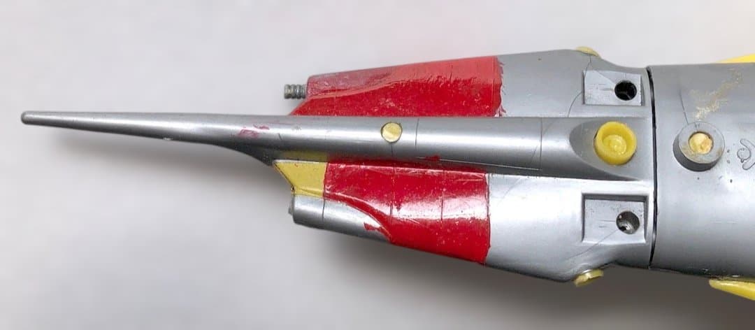 昭和レトロ★絶版プラモ ゼンマイ版 コスモゼロ★ジャンク品 宇宙戦艦ヤマト