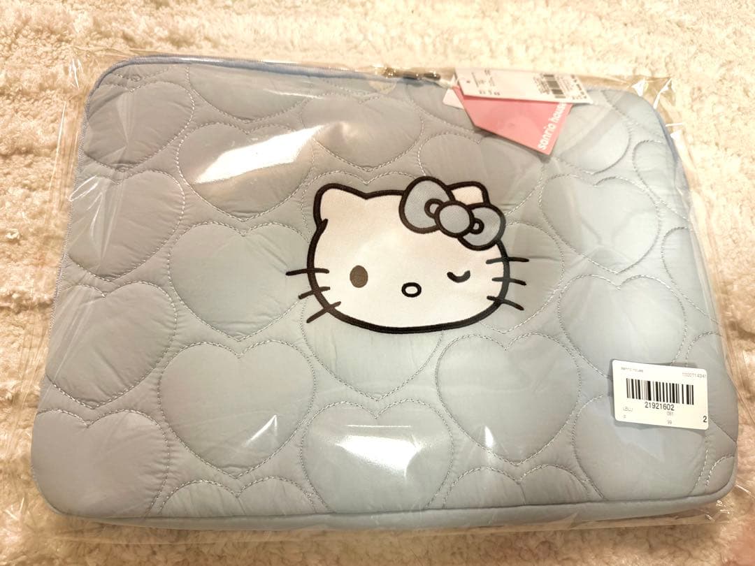sanrio house ハートキルティングPCケース