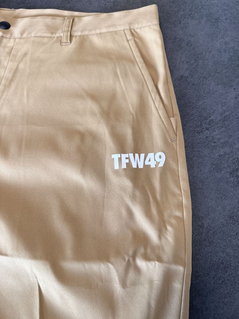 【極美品】TFW49 ゴルフショートパンツ XL イエロー 完売品 メンズ