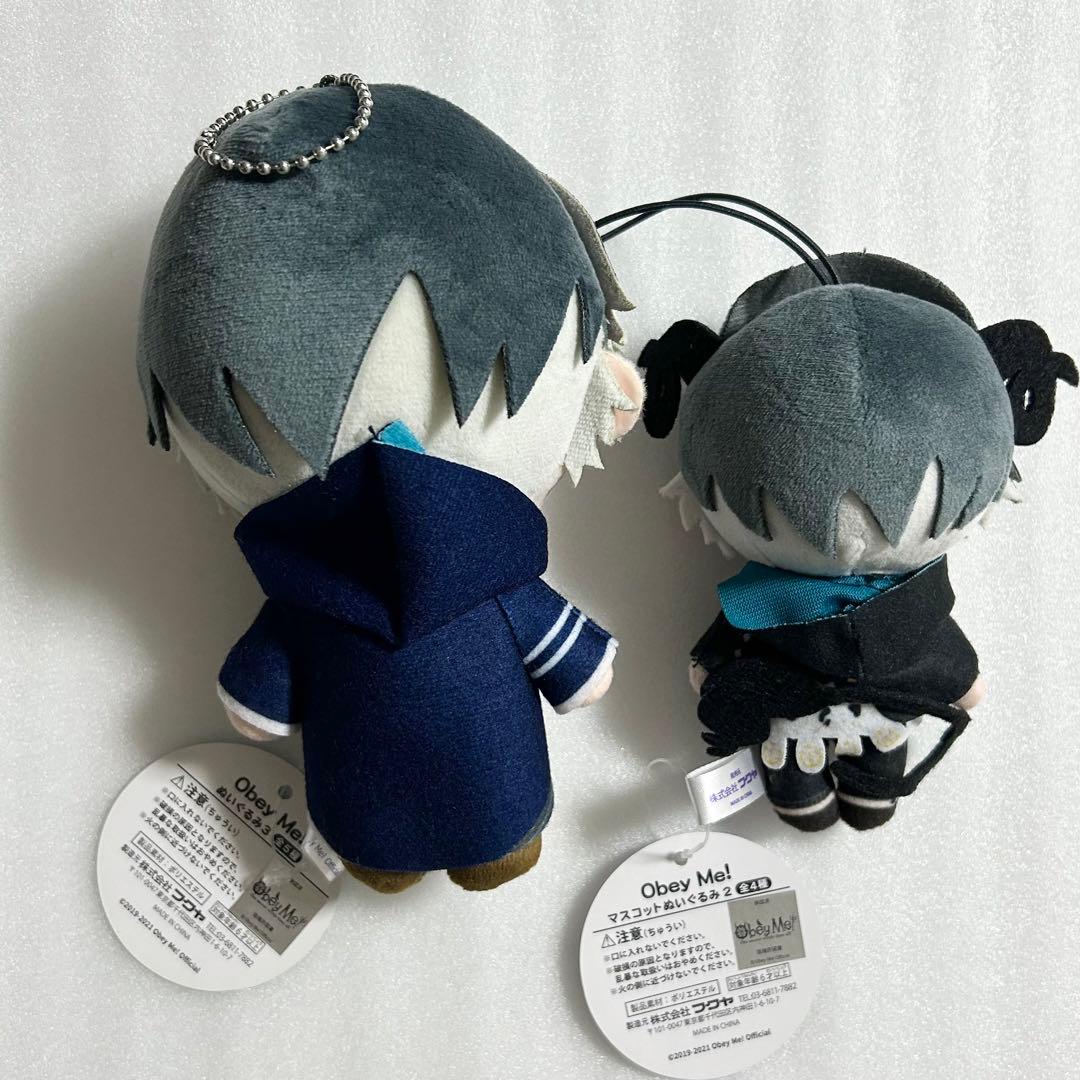 Obey Me！　マスコット　ぬいぐるみ　ベルフェゴール　2個 ナムコ　セガ