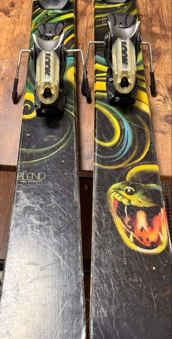 LINE BLEND 178cm スキー板 ビンディング付