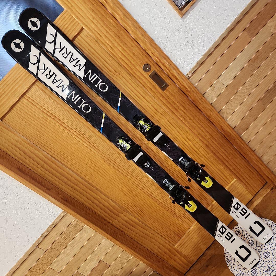 新品　オーリン　160cm 少しサビあり　スキー板