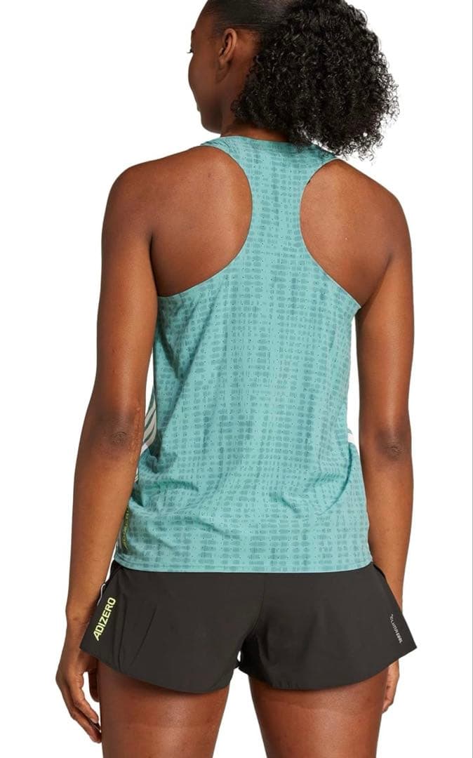ランニング タンクトップアディゼロ ランニング シングレット レディース　XL