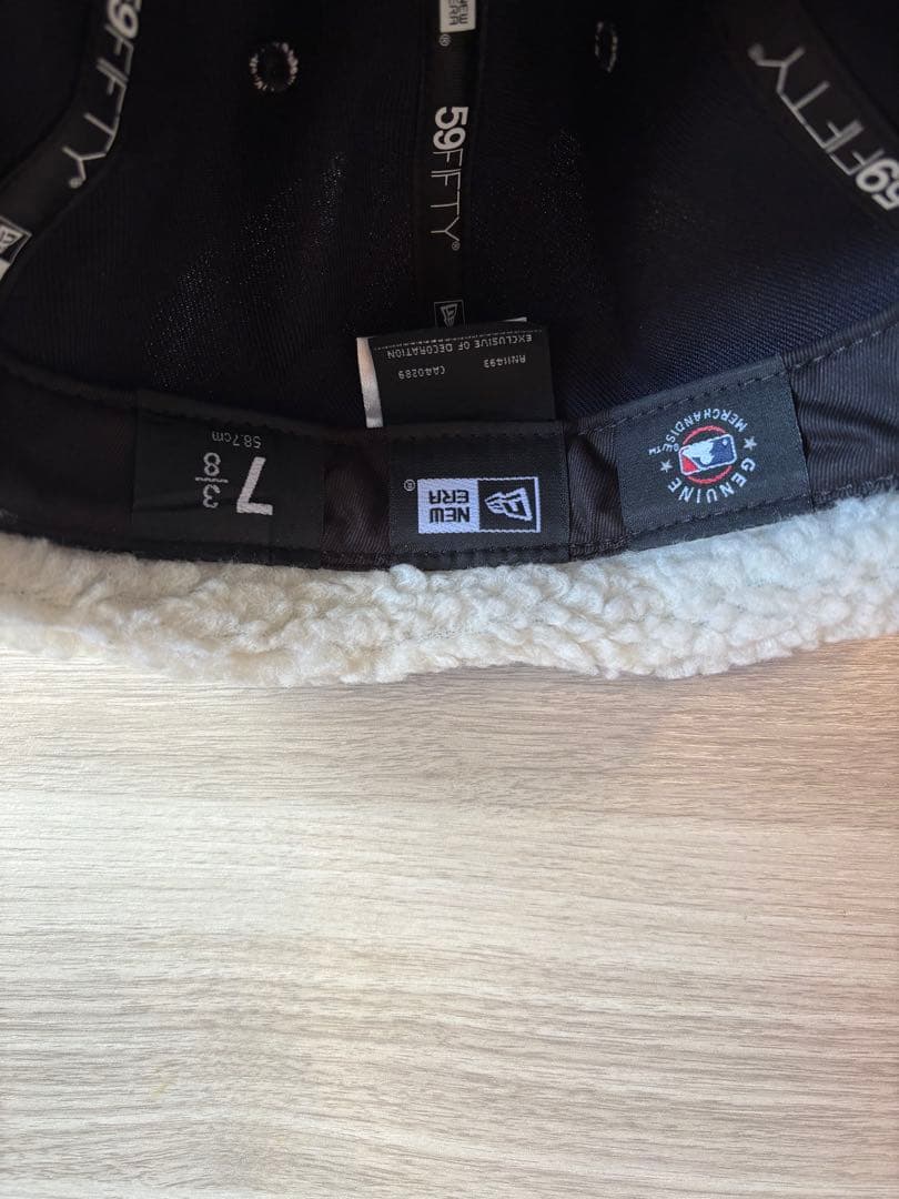 NEW ERA 59FIFTY フライトキャップ 耳当て付 7 3/8 限定品