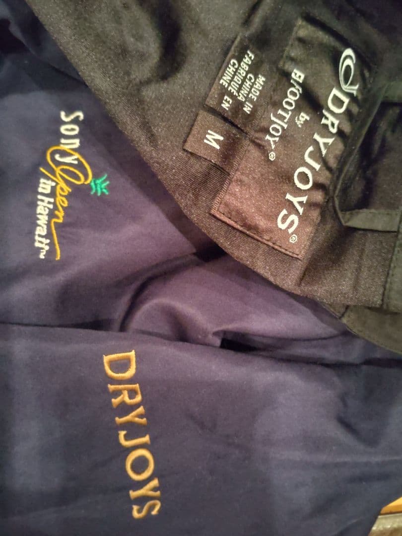 ②fj footjoy DRY JOYS ソニーオープン 半袖ブルゾン