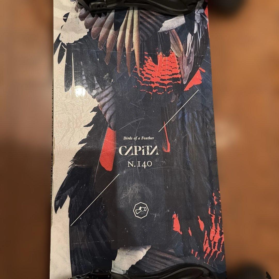 CAPiTA BIRDS OF A FEATHER 140 ソールカバー付き
