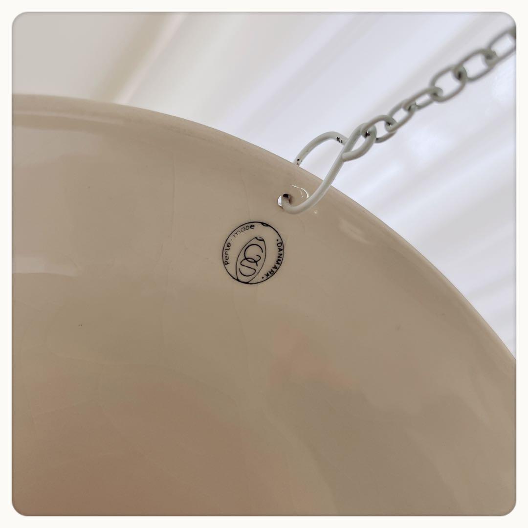 ハンギングポット　デンマーク　ハンドペイント　吊り花器
