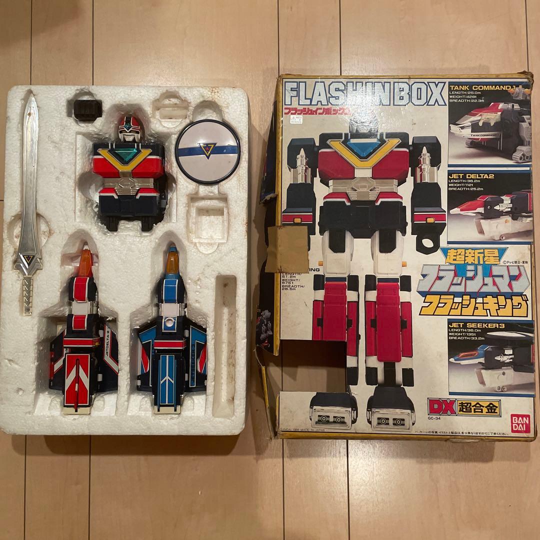 超新星フラッシュマン　DX超合金フラッシュキング DXフラッシュタイタン など