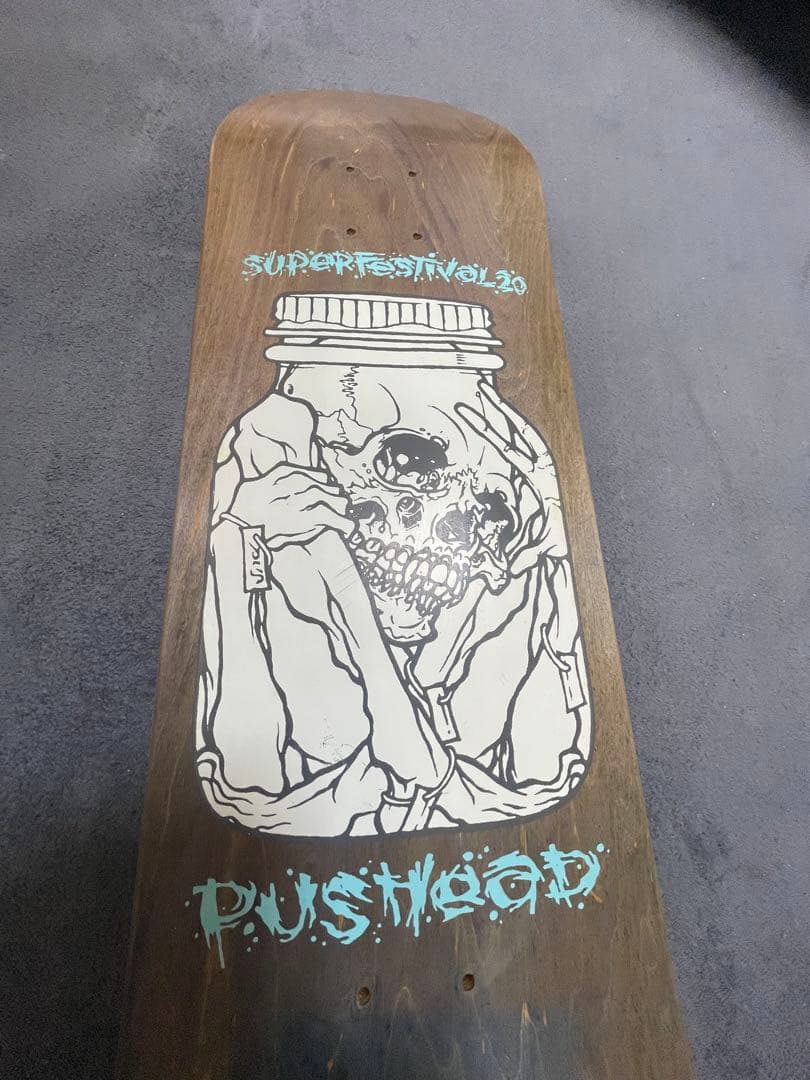 PUSHHEAD スケートボードデッキ SUPERFESTIVAL 20