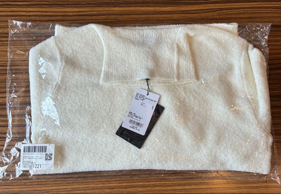【 新品 BRIEFING BOUCLE YARN KNIT サイズ M 】