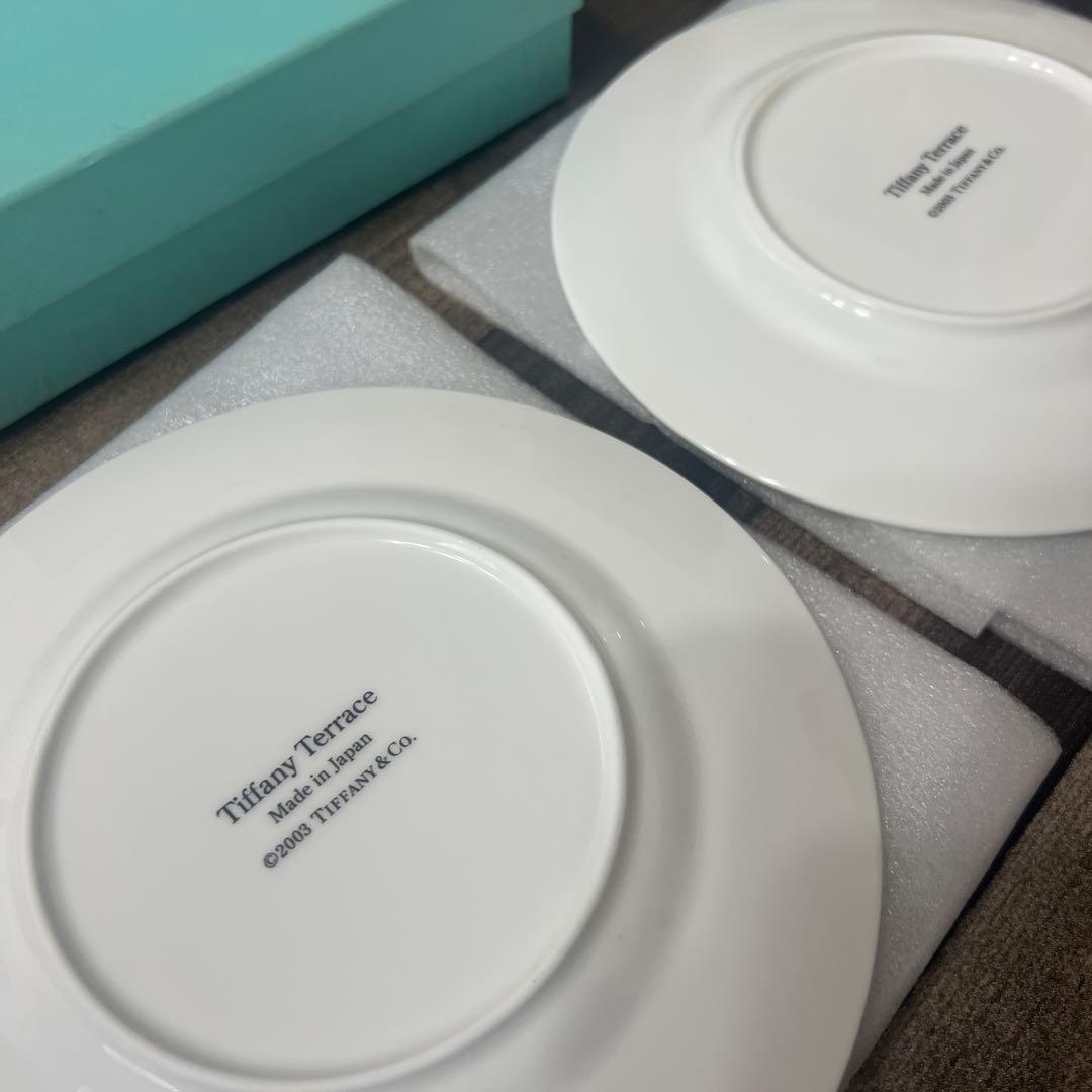 新品・未使用・長期自宅保管★Tiffany＆Co. ★ お皿2枚セット